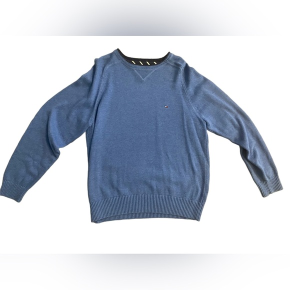 Tommy Hilfiger Large cobalt blue sweater - Picture 1 of 3